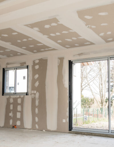 artisan platrier cezac plaquiste haute gironde pose de placo cezac realisation bandes a joint gironde isolation interieure maison cezac creation cloison placo 33 enduit de lissage mur cezac amenagement interieur haute gironde