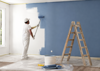travaux de peinture interieure cezac artisan peintre haute gironde renovation peinture murs et plafonds